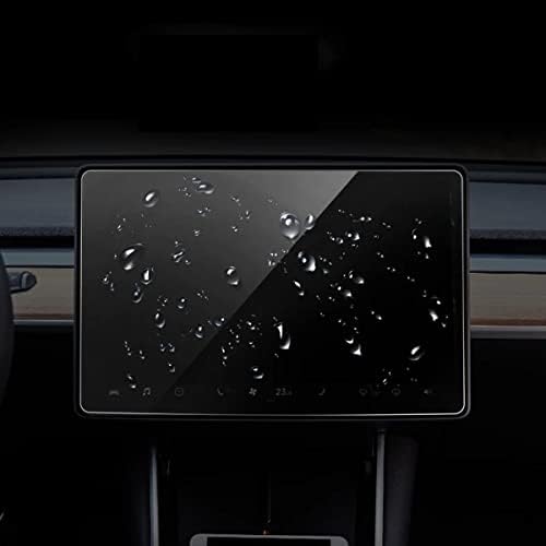 Funiur Авто Екрана на Таблото, От Закалено Стъкло Филм GPS за измерване на Скоростта Защитно Фолио Аксесоари， за Tesla,