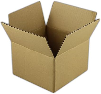 25 Опаковки, Кашони от велпапе EcoSwift 6x6x4 Пощенски Движещи се Кутии за доставка на кашони 6 x 6 x 4 инча
