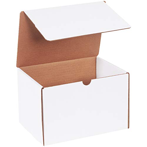 КУТИЯ За пощенски пратки от Гофриран картон, САЩ, 9 x 6 1/2 x 6 инча, Твърди, С подвернутым езда, Кутии за щанцоване,