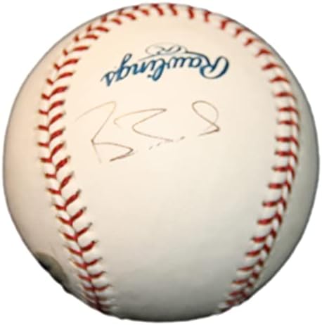 Бари Бондс е Подписал OML Baseball С Автограф от Гигантите на PSA/DNA AL87542 - Бейзболни топки с Автографи