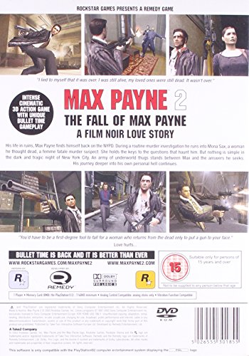 Макс Пейн 2: Спад на Макс Пэйна (PS2)