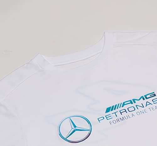 Тениска Mercedes AMG Petronas - Люис Хамилтън 2022 Miami GP - Бял - Размери: S