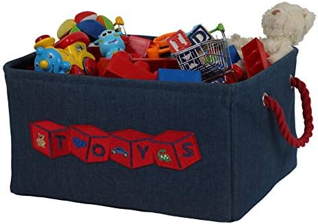 Кошница за съхранение на играчки Хамбар за организиране на детски играчки, деца, кучета, детски книги. Органайзер за