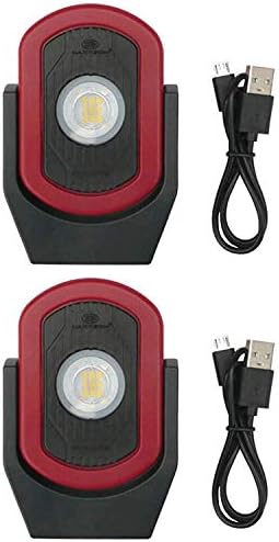 Maxxeon MXN00810 WorkStar Cyclops USB-C, Акумулаторна батерия led работна лампа, комплект от 2 лампи