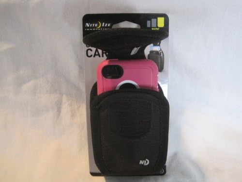 Nite Ize Cargo Heavy Duty XX-голямата Черна цилиндрична форма Кобур-калъф Подходящ за Apple Iphone 5C Candy Pink/White