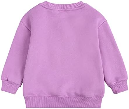 Пуловер за Малки Момчета и Момичета, Руното Hoody, Детско Однотонное Палто Голям размер за деца, Блузи за Момичета, Велюровый