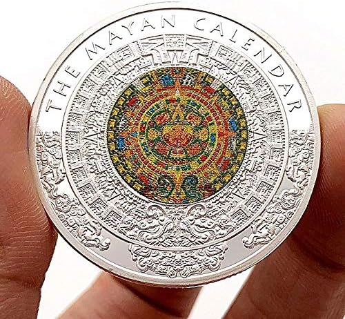 Копирна Монета Дракон На Маите, Рисувани От Мексиканския Релефни, Сребърно Покритие Медал, Любима Монета, Възпоменателна