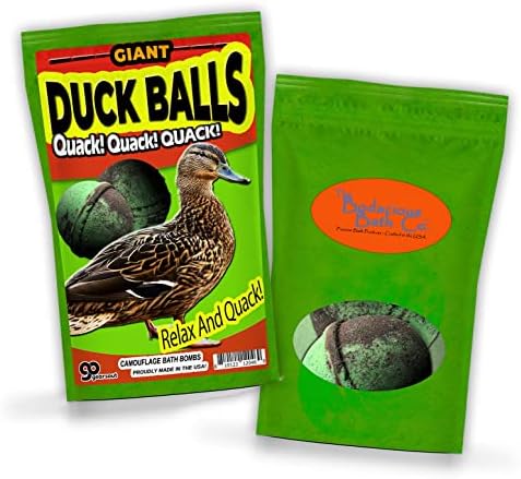 Комплект за приключения във вана с гигантски утиными топки - Забавен подарък за ловци - Подаръци за лов на патици за