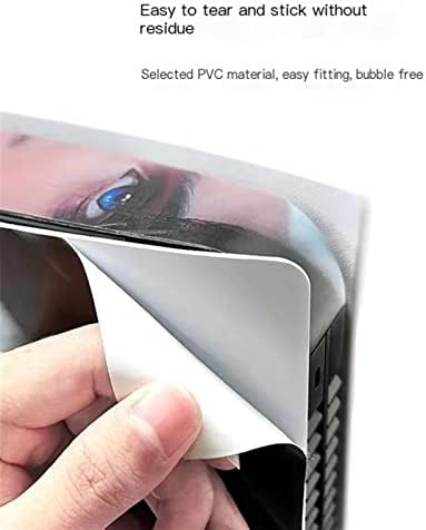 FXCON Аниме за PS5 Digital Edition на Кожата за конзоли и контролери Vinyl стикер Здрава, устойчива на надраскване, съвместим