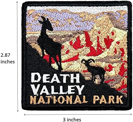 Национален парк Долината на Смъртта, Калифорния, е Пътуване на Пътник, Вышитое Шиене На Желязо В Заплатке