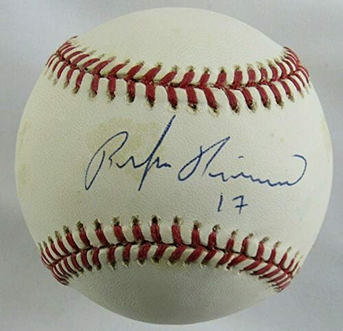 Рубен Ривера е Подписал Автограф Rawlings Baseball B97 I - Бейзболни Топки с Автографи