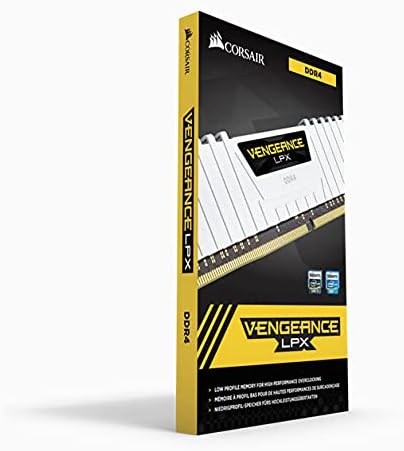 CORSAIR Vengeance LPX 32GB (2x16GB) DDR4 3200 (PC4-25600) C16 за системи DDR4 - Бял