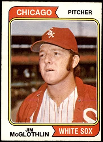 1974 О-Пи-Джи 557 Джим МаКглотлин Чикаго Уайт Сокс (бейзболна картичка) VG/БИВШ играч на Уайт Сокс