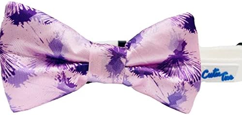 Папийонка CUTIE TIES Purple Sky Dog - 2 x 4, Висококачествени вратовръзки-пеперуди за кучета - Необичайна вратовръзка