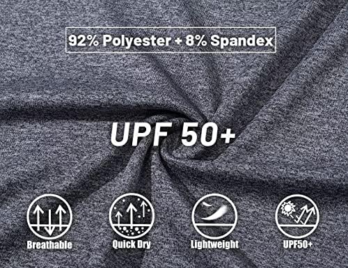 MAGCOMSEN Дамски Ризи Поло С дълъг ръкав UPF 50 + Слънчеви Риза За Голф Бързосъхнеща Спортна Тренировочная Риза С яка
