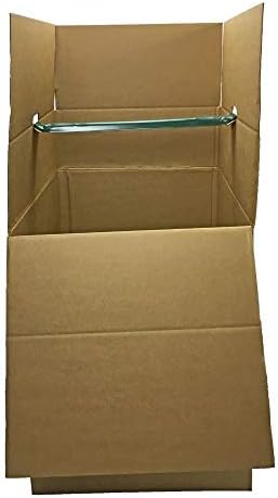 Кутии за преместване на гардероб (комплект от 3-х) по-Голям размер размера на повече кубически метра 24x24x40