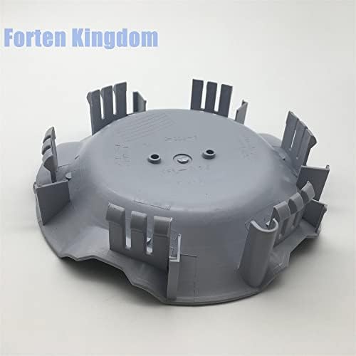 Forten Kingdom Нов 1БР 7,125 Потребителски Матово Сребристи капачки на Главините на колелата на автомобила са Подходящи