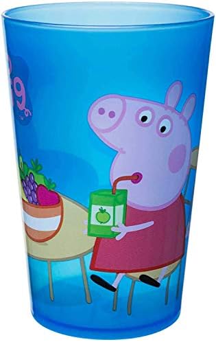 Детски комплект съдове за готвене Zak Designs Peppa Pig включва чиния, купа и чаша, изработена от устойчив материал и