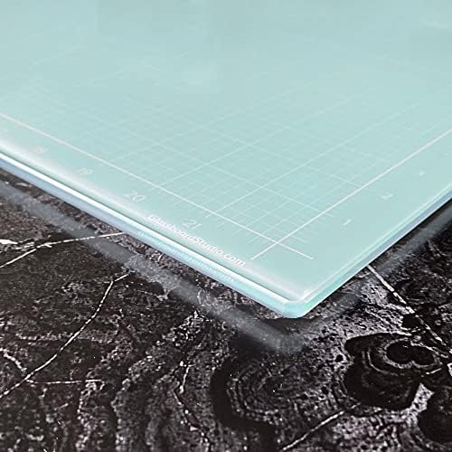 Подложка за бродерия от стъкло | Магнитен | Устойчив на топлина, надраскване и петна | Е идеална за създаване на документи