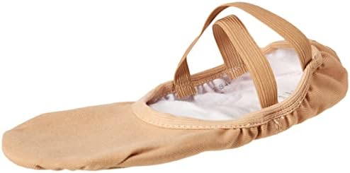 Танцови обувки Performa от Bloch гърлс, Пясъка, 13,5 см, Тесен е За Малко Дете