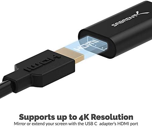 Адаптер SABRENT USB 3.1 Type-C за HDMI (DA-HDMC)