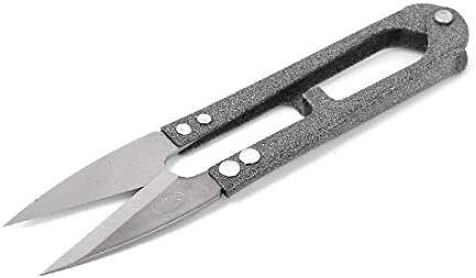 X-DREE Домакински Конци за бродерия на кръстат бод, Шиене на U-образни ножици за метал (Hilo de punto de para el hogar