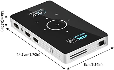 Приятелство гривна Кабел UHD Mini Поддръжка на Smart 1080P за Домашно TF 4K Преносима USB карта HDMI Проектор е Проектор