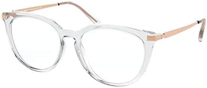 Очила Michael Kors MK 4074-3050, Прозрачни, с демонстрация леща, 51 мм