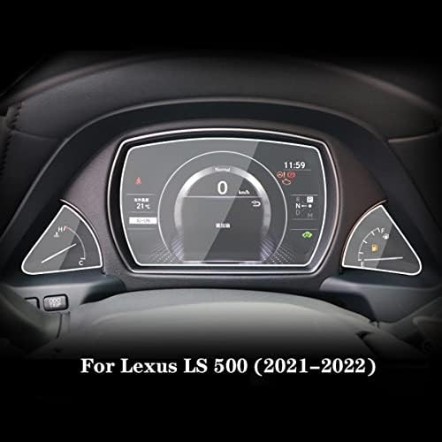 Funiur Авто Екрана на Таблото, От Закалено Стъкло Филм GPS за измерване на Скоростта Защитно Фолио Аксесоари， за Lexus