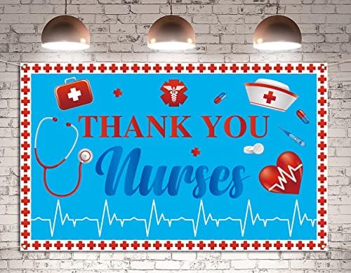 Благодаря на медицинските Сестри Фон Банер Седмица медицински Сестри RN Шапка Кръст Сърцебиене Майски Празник на Снимка