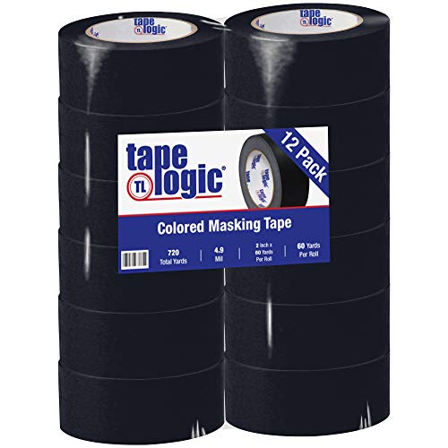 Тиксо Partners Марка PT93700312PKB Tape Logic, 2 x 60 ярда, черна (опаковка от 12 броя)