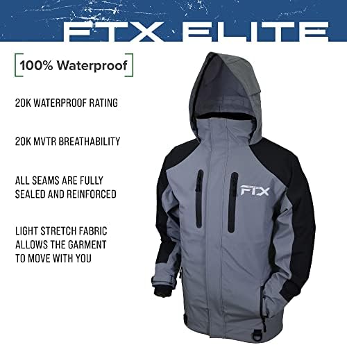 FROGG TOGGS Мъжко яке-дъждобран Ftx Elite Ultra Performance Waterproof Angler за Риболов