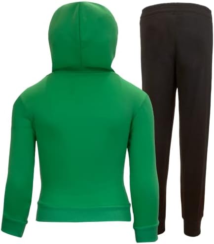 Комплекти Флисовых Панталони за момчета Майнкрафт от 2 теми, Пуловер с качулка и Джоггер за момчета