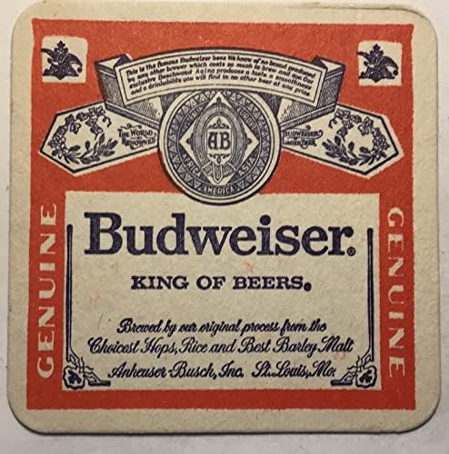 Ретро-колекция на каботажните Budweiser 1970-те години от 8 бири This Рецептори for you King of Beers