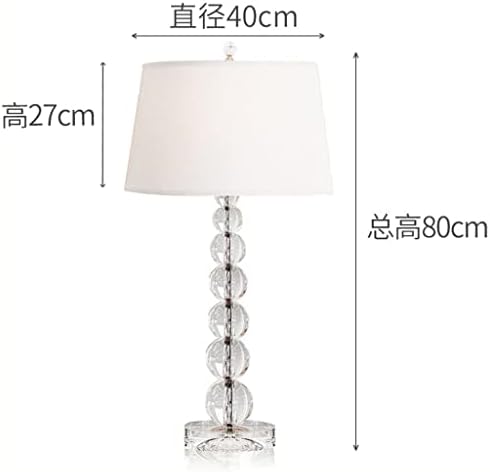 FKSDHDG Нощна лампа за спални Led Художествена Украса Кристална Топка Лампа За Дневна Домакински Нощна лампа (Цвят: D,