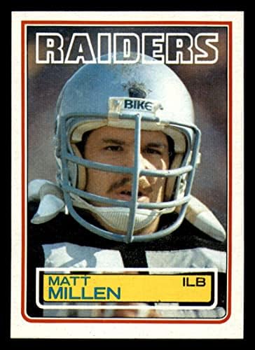Футбол NFL 1983 Topps 305 Мат Millen DP LA Raiders