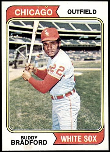 1974 Топпс 357 Бъди Брадфорд Чикаго Уайт Сокс (бейзболна картичка) NM/MT + Уайт Сокс