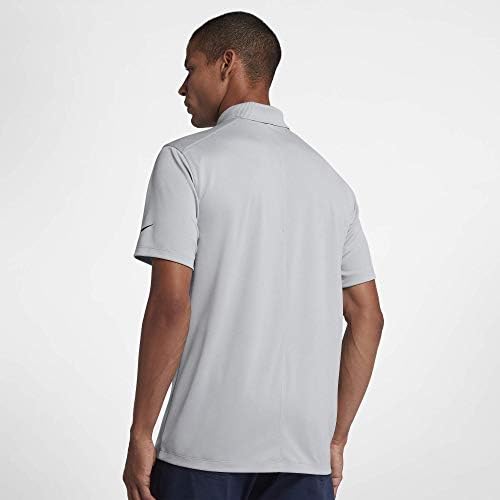 Мъжка риза За голф Nike Dry Victory Solid Polo, Сиво /Черен цвят Wolf, XX-Large