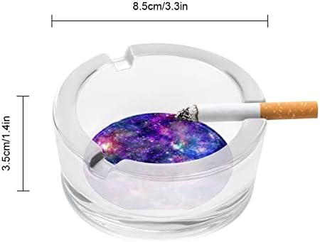 Пепелници За Цигари Galaxy Sky Кристална Стъклен Пепелник За Пушачи Пепелник Титуляр За Битови Удобства Офис Плот