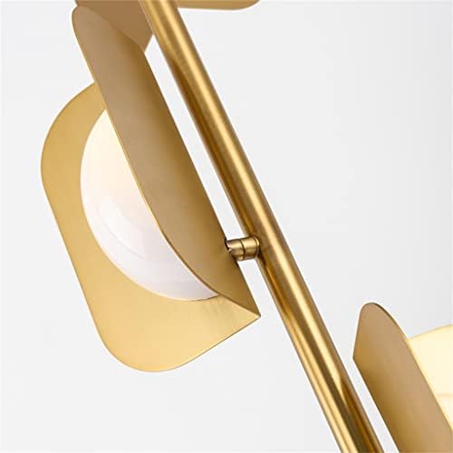 WDBBY Скандинавски Дизайн на Led Лампиона Стъклен лека нощ Модни Застояла Лампа Украса на Хола Спални Настолна Лампа
