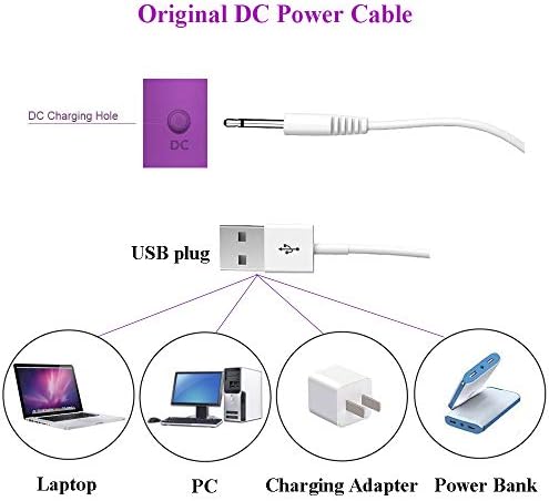 MENTIRO Оригинални Сменяеми Кабел dc USB-Кабел за Перезаряжаемого устройство.25 мм