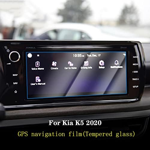 Funiur Авто Екран на Таблото Филм От Закалено Стъкло за GPS за измерване на Скоростта Защитно Фолио Аксесоари， за Киа