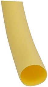 Нова Polyolefin тръба Lon0167 с вътрешен диаметър 2 м 0,2 инча, надеждна, Пожароустойчива тръба Жълт цвят за ремонт на