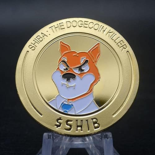 Криптовалюта Любима Монета Възпоменателна Монета Shiba-Ин Монета Дож Монета Цвят Безплатна Щастливата Монета Монета Желания