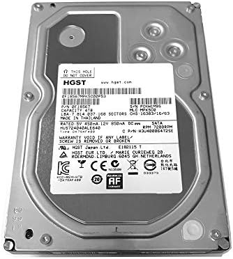 HGST Ultrastar 7K4000 HUS724040ALE640 4 TB 64 MB Кеш-памет 7200 об/мин SATA 6,0 Gb / с 3,5 инча Вътрешен корпоративен