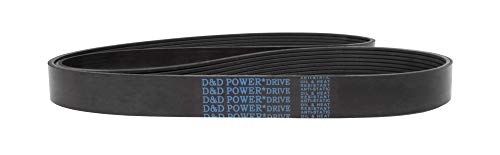 Клиновой колан D&D PowerDrive 870J6 Поли, 6, Гума