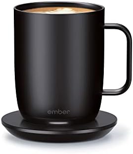 Умна чаша за Ember с контрол на температурата, 2, 10 унции, Кафеена чаша с топъл, управлявана приложение, с течение на