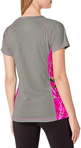 Жените риза Realtree Performance Raglan с V-образно деколте и къс ръкав