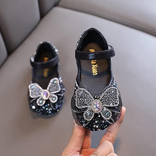 Мода Есен Ежедневни обувки за бебета и момичета; Модел обувки с дебела подметка с кръгла пръсти и се деформира; Обувки за деца 2 размер (сребро, 10,5-11 години)