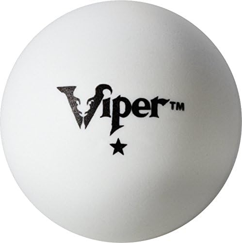 Топки за тенис на маса Viper: Бял 40 mm, Стандартен размер, 6 опаковки